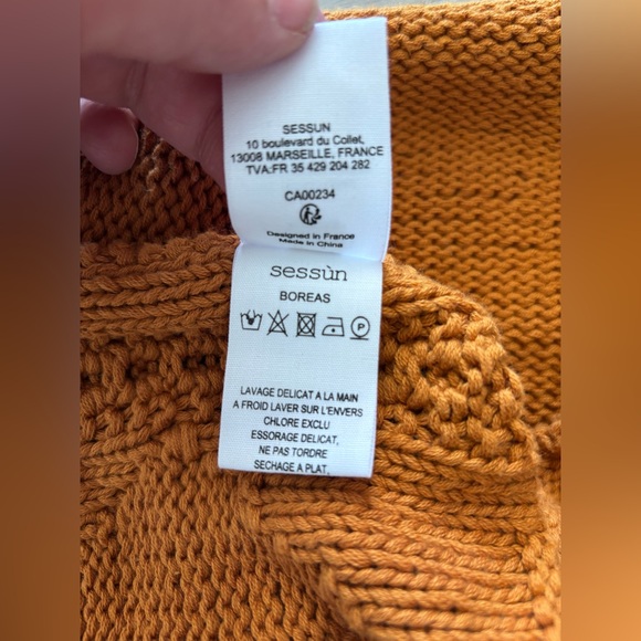 Sessùn Knit Short Sleeve Sweater - Picture 4 of 9